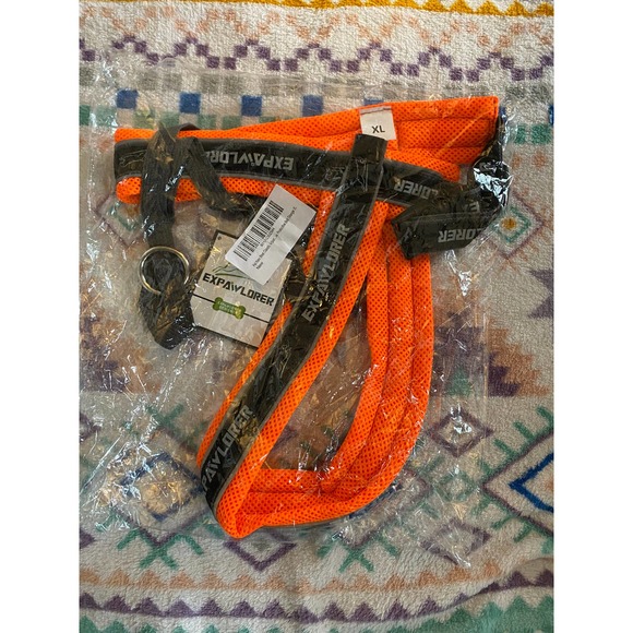 Expawlorer XL Orange Protective Harness